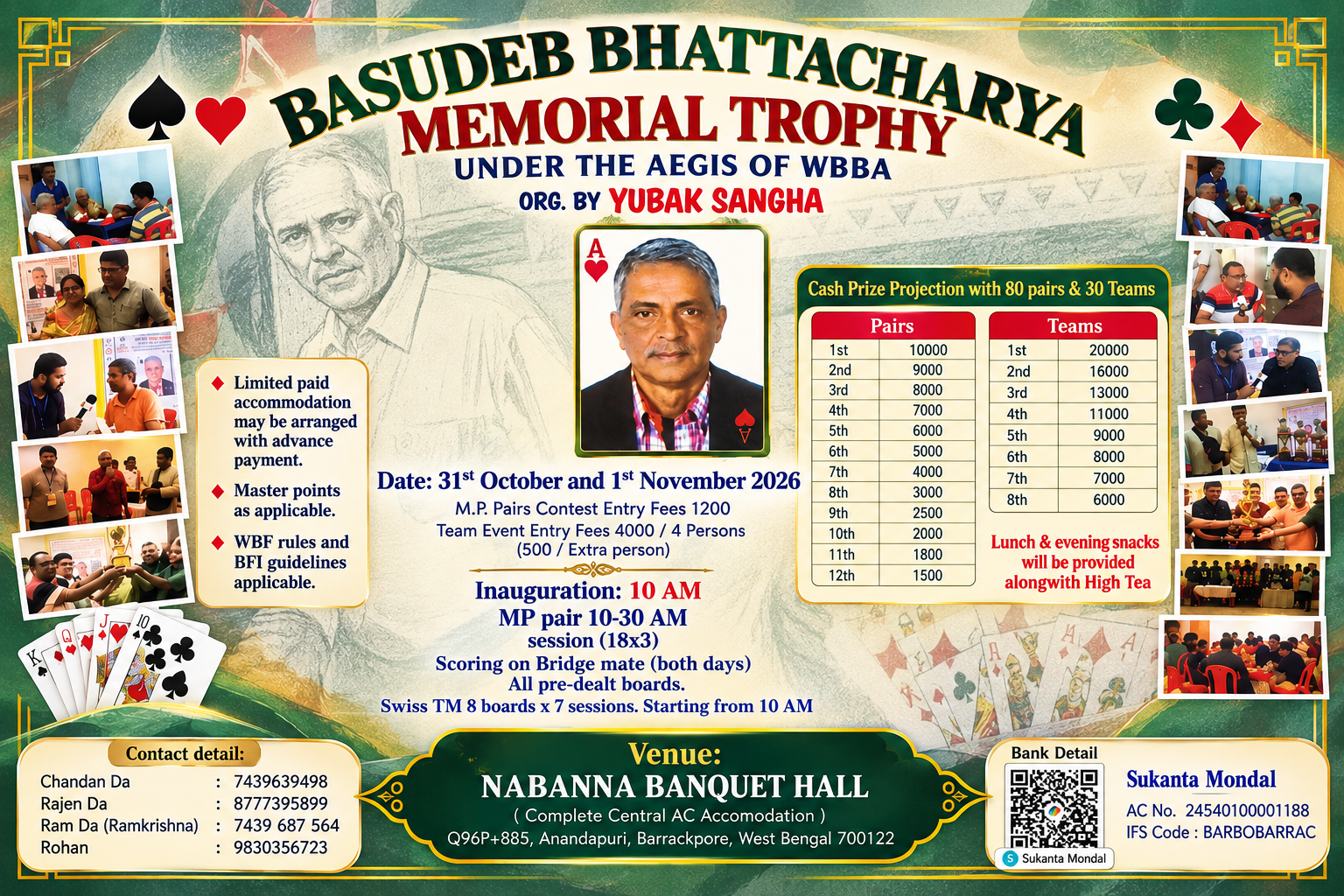 Basudeb Bhattacharya Memorial Trophy 2026